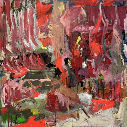 Dead Bodies Everywhere - a Paint Artowrk by Barbara Boekelman